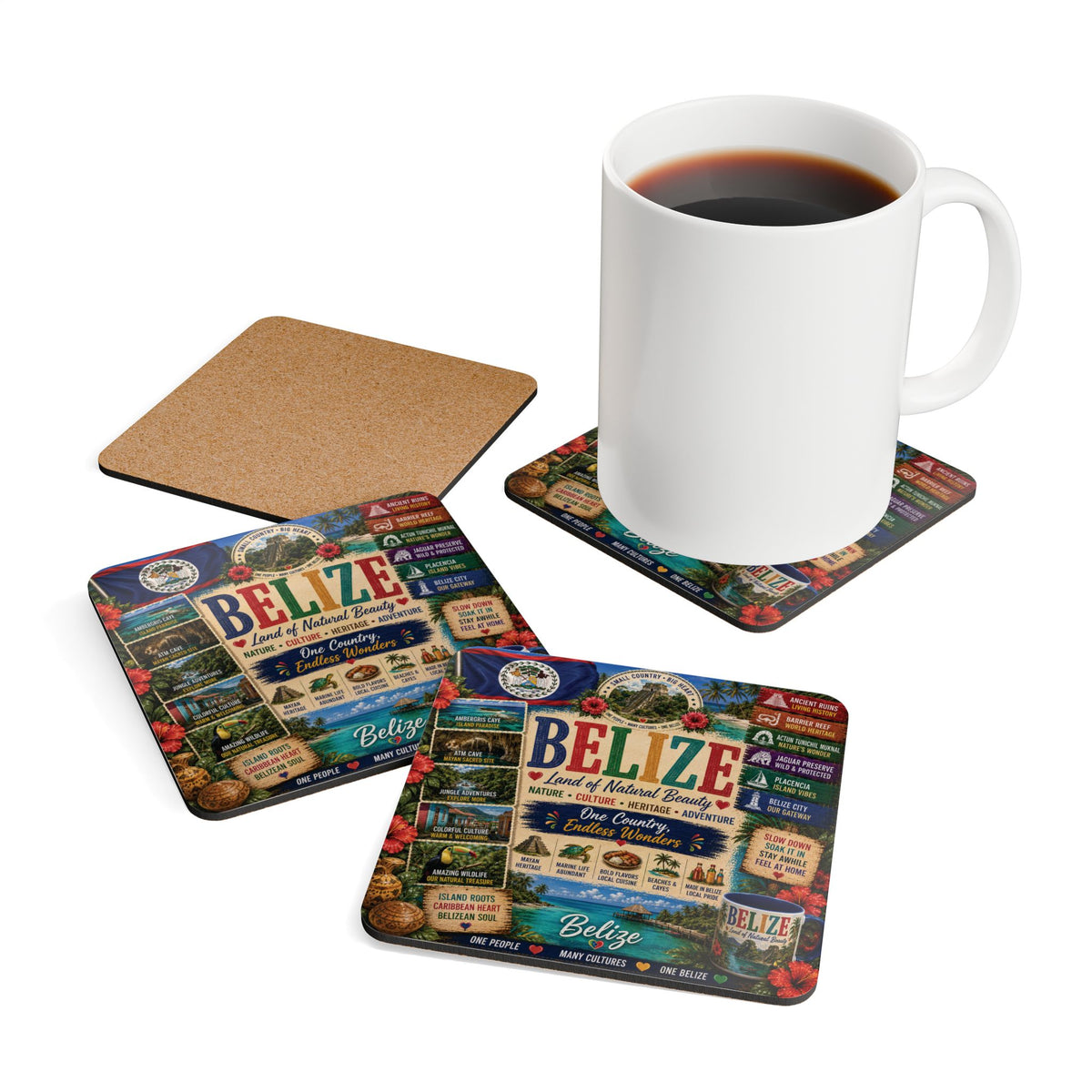 Belize Coaster Set
