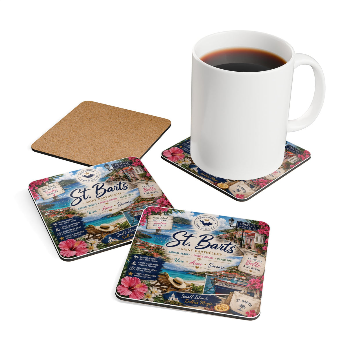 St. Barts Coaster Set