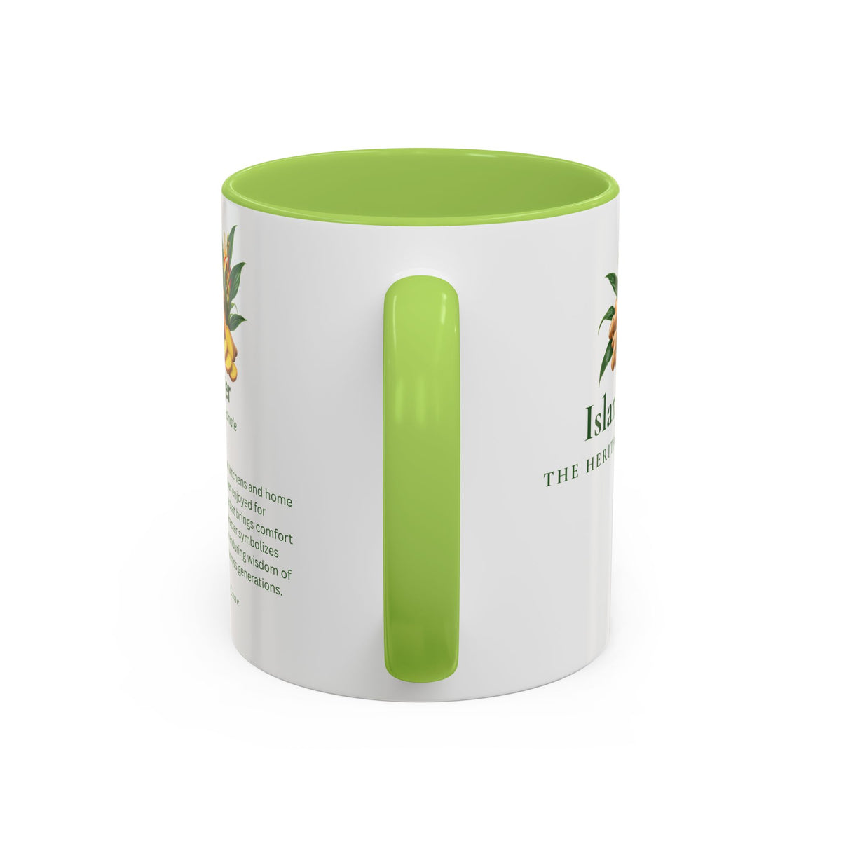 Ginger Botanical Accent Mug