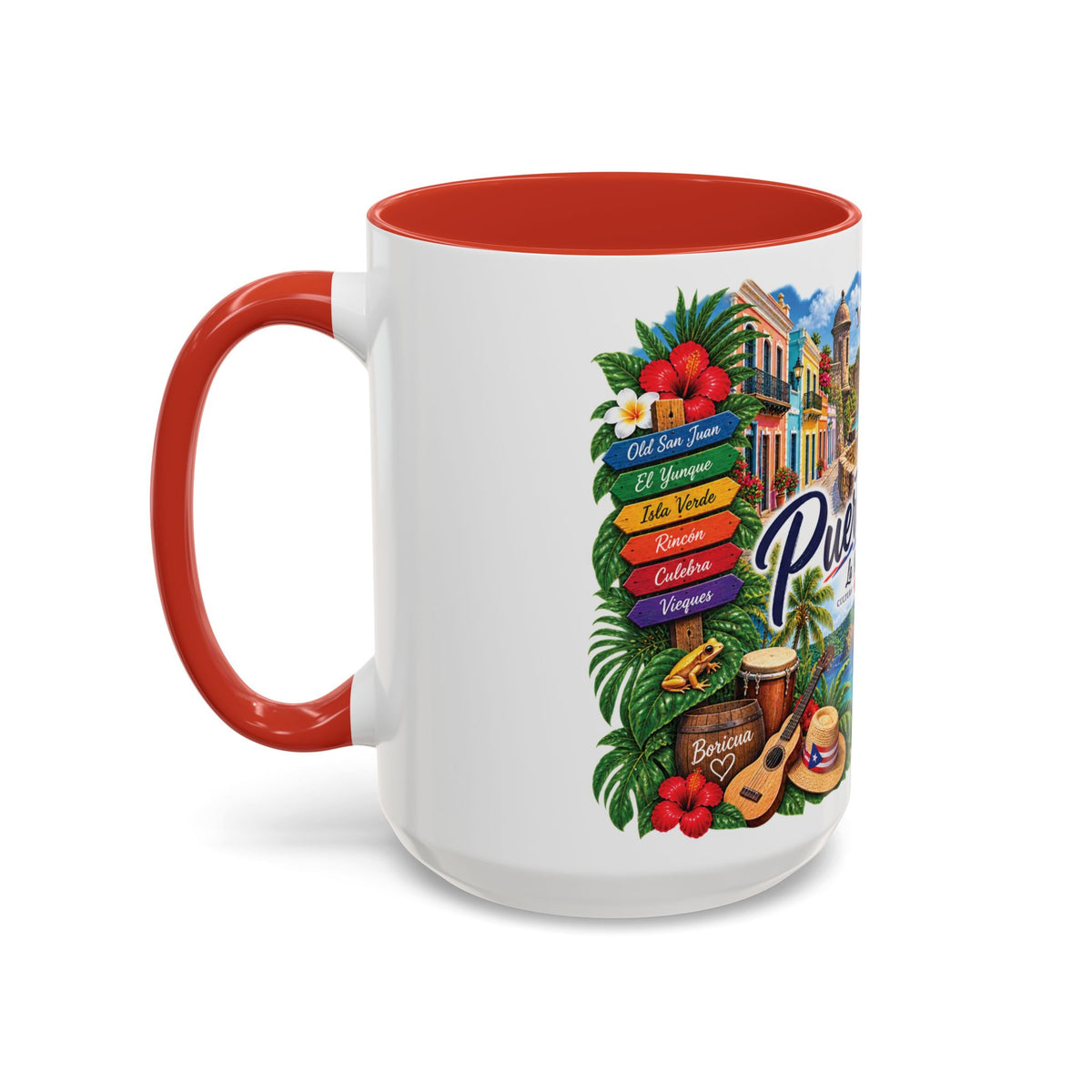 Puerto Rico Island Mug