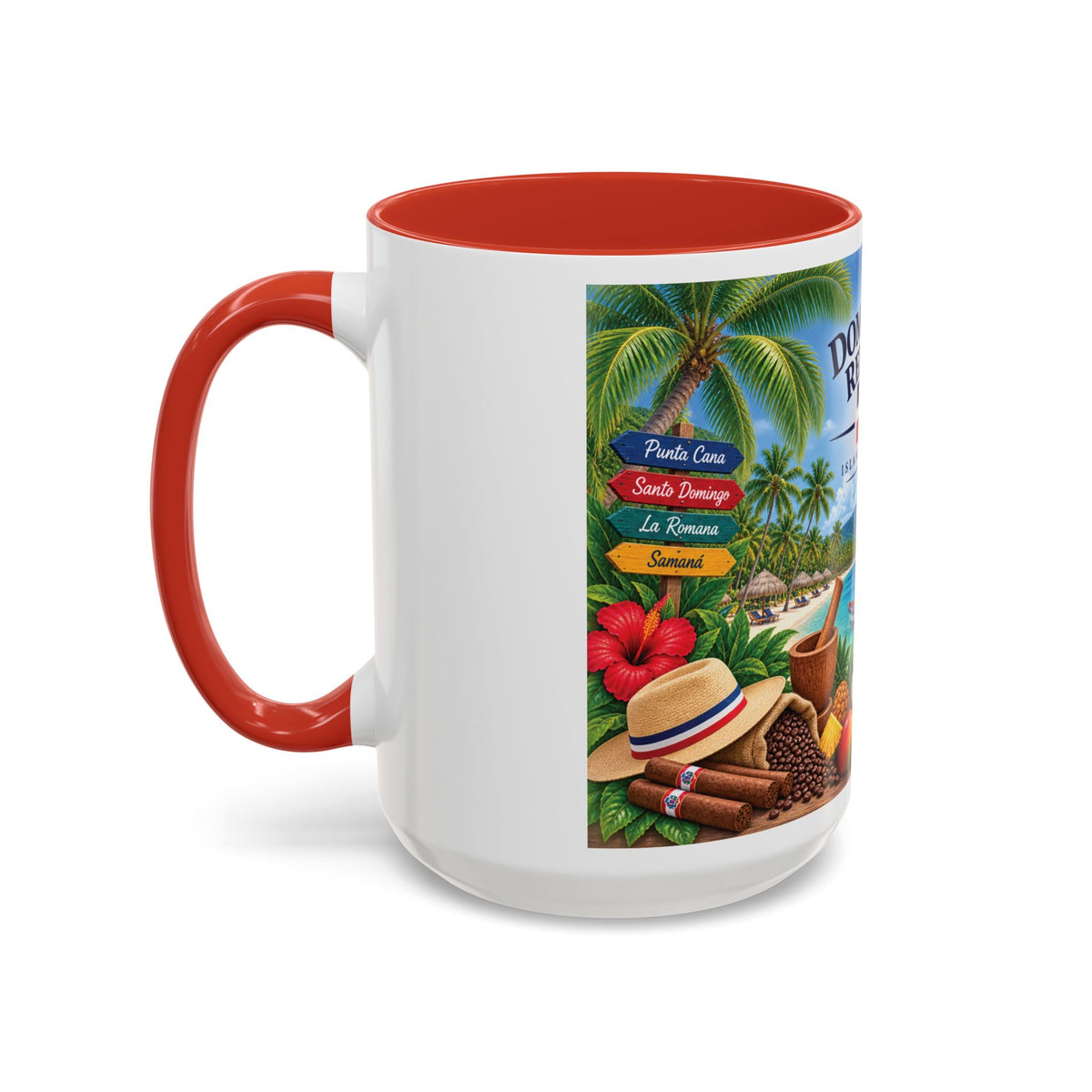 Dominican Republic Island Mug