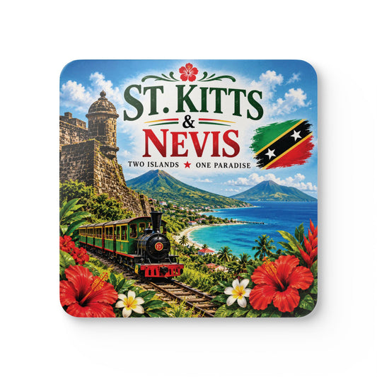 Saint Kitts & Nevis Coaster Set