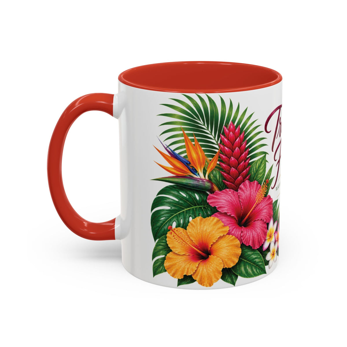 Caribbean Floral Mug