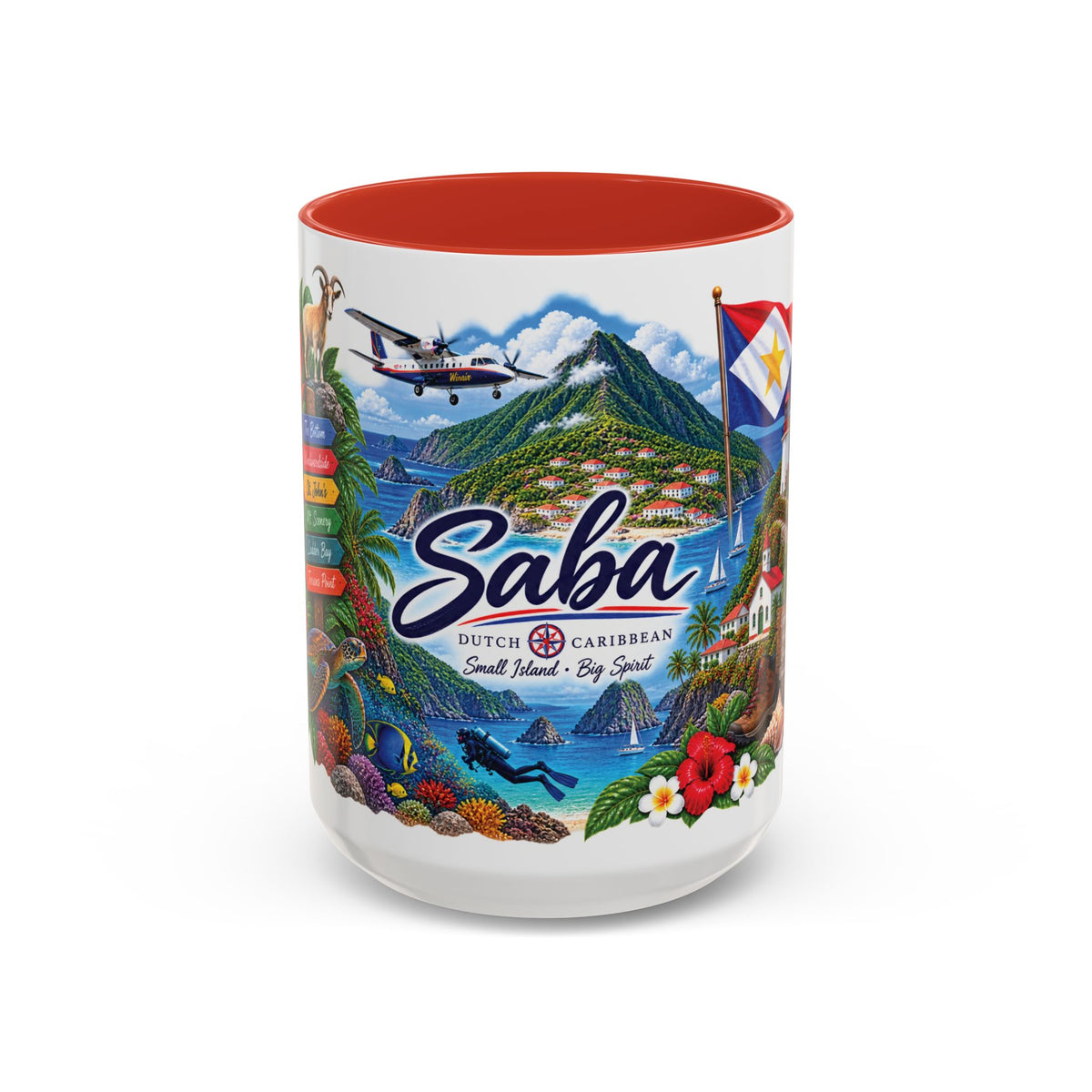 Saba Island Mug