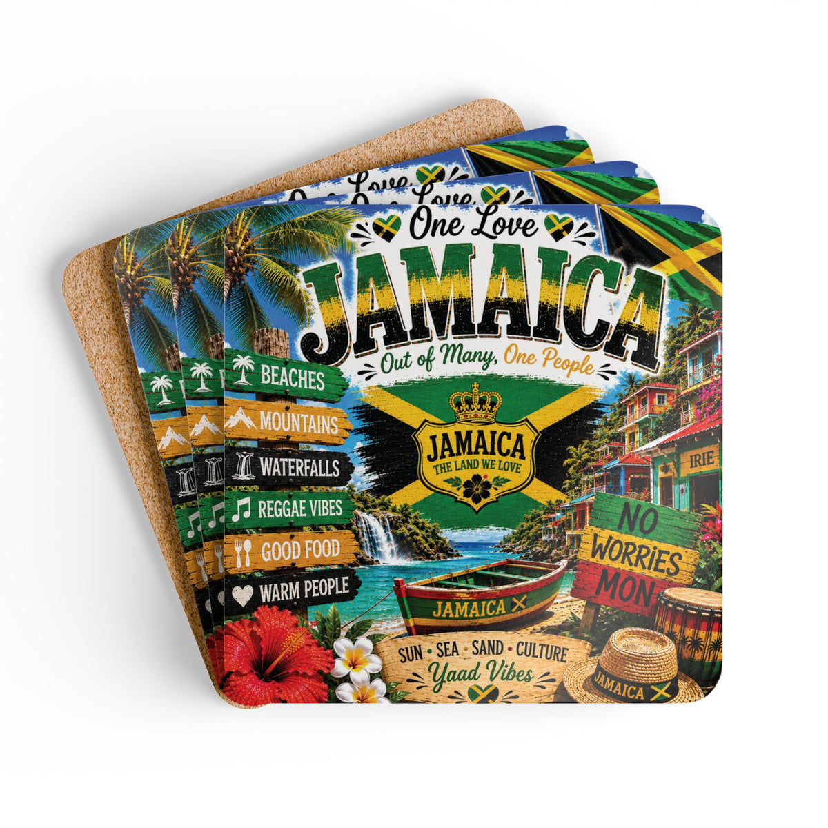Jamaica Coaster Set