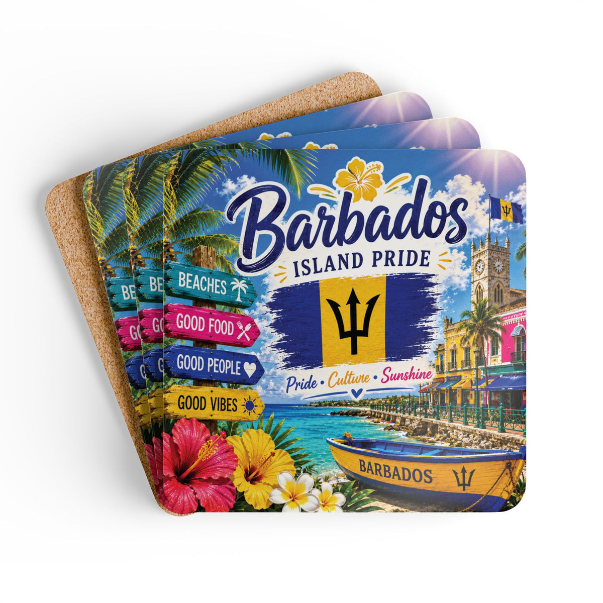Barbados Coaster Set