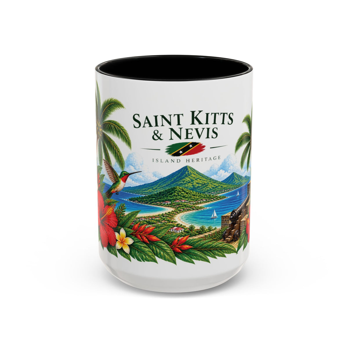St Kitts & Nevis Island Mug