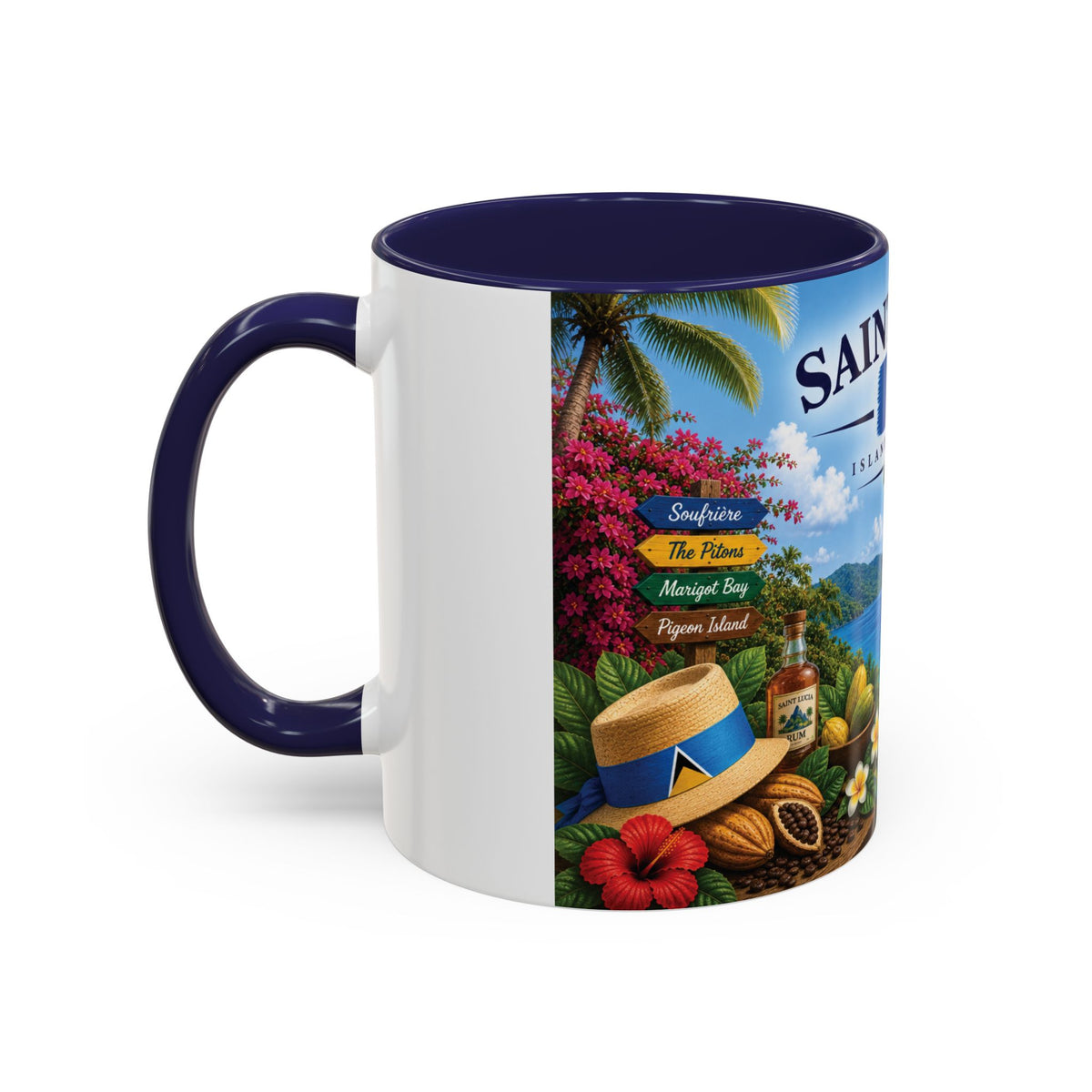 Saint Lucia Island Mug