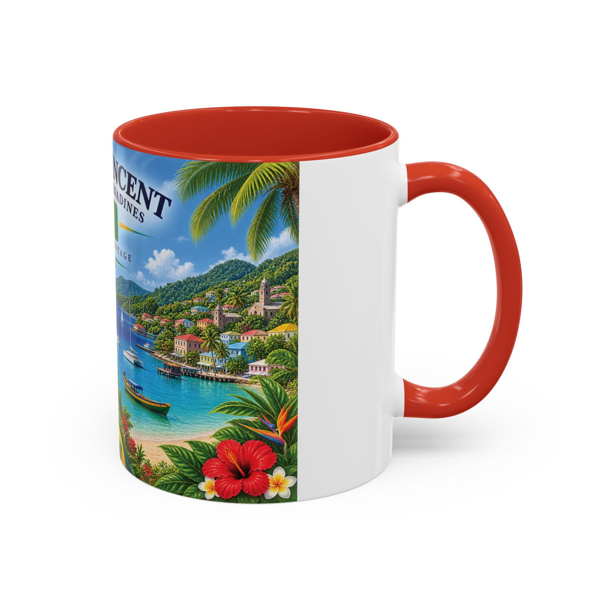 Saint Vincent & The Grenadines Island Mug
