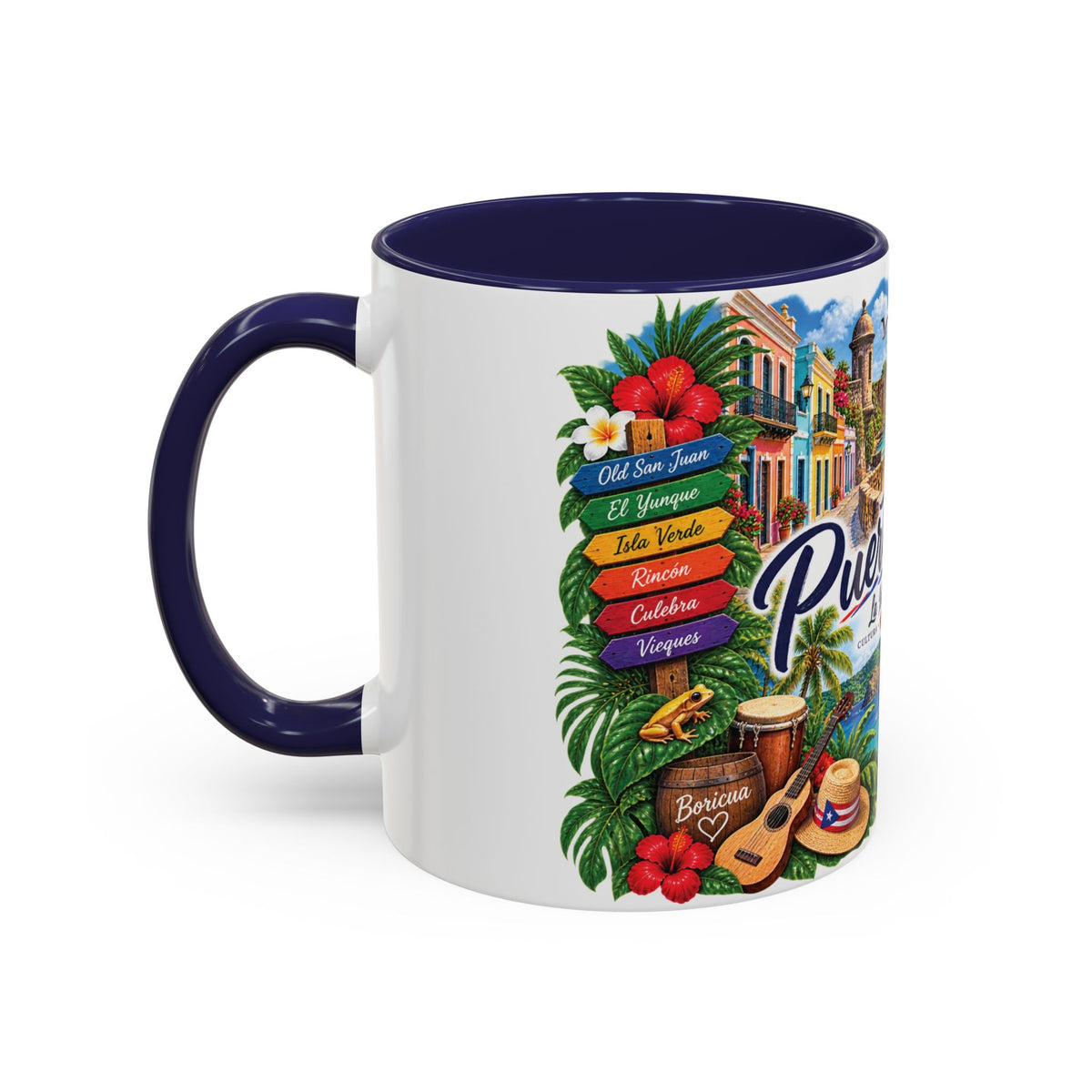 Puerto Rico Island Mug