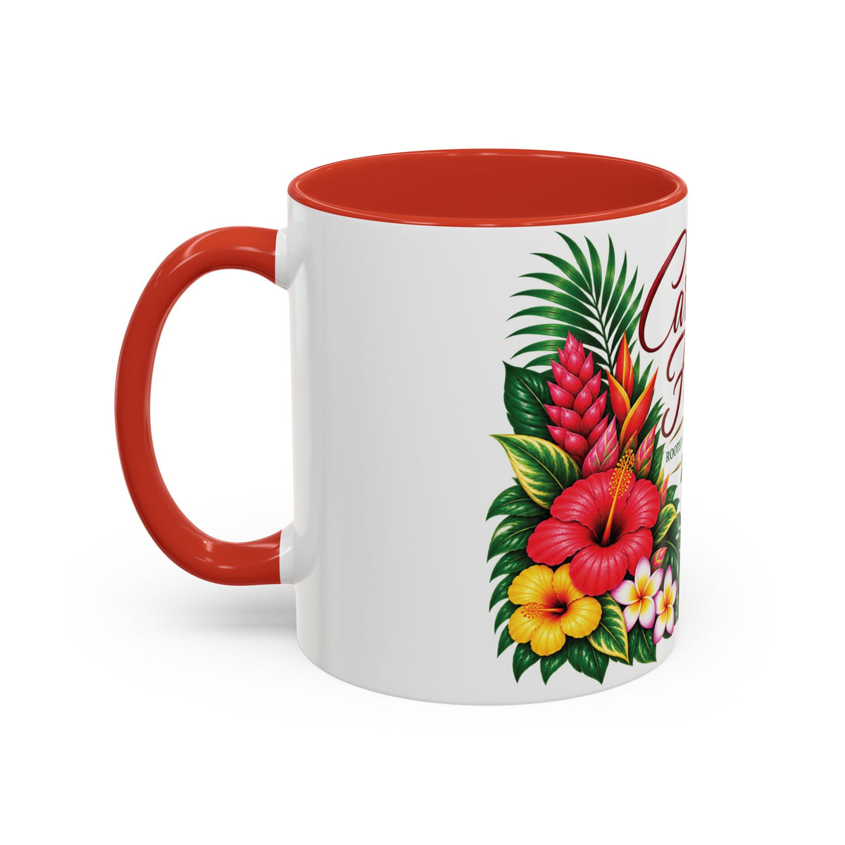 Caribbean Floral Mug