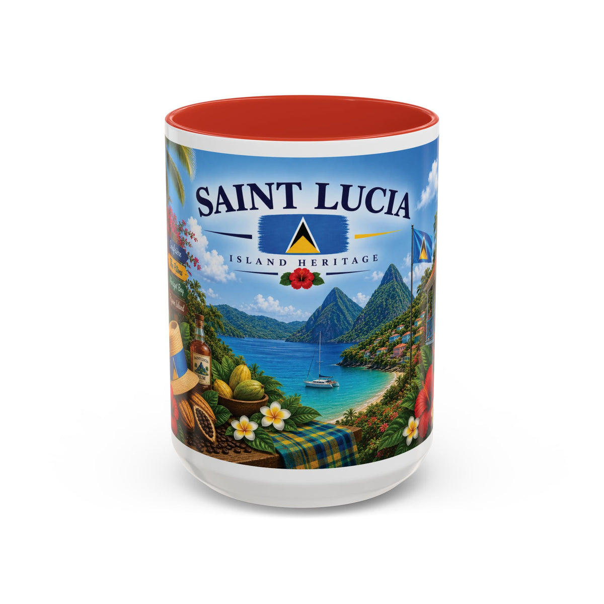 Saint Lucia Island Mug
