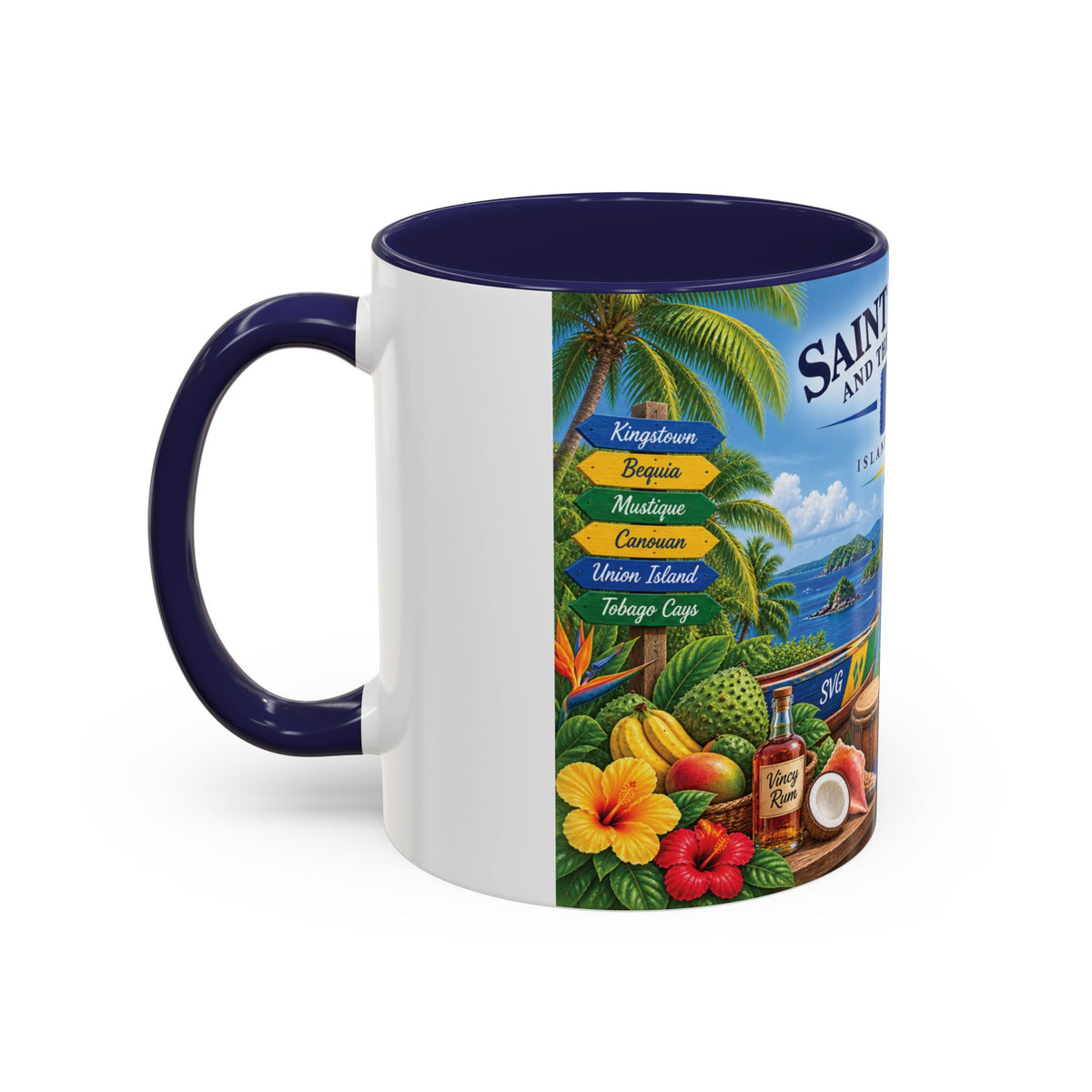 Saint Vincent & The Grenadines Island Mug