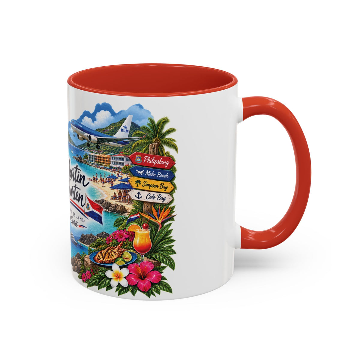 Saint Martin / Sint Maarten Island Mug