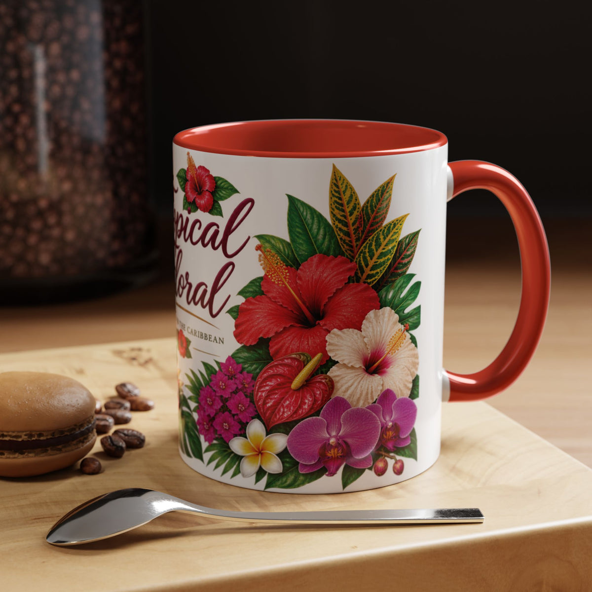 Caribbean Floral Mug