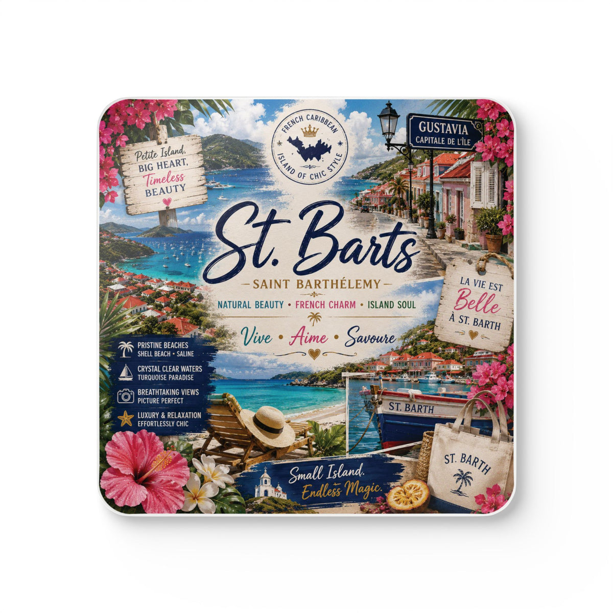 St. Barts Coaster Set