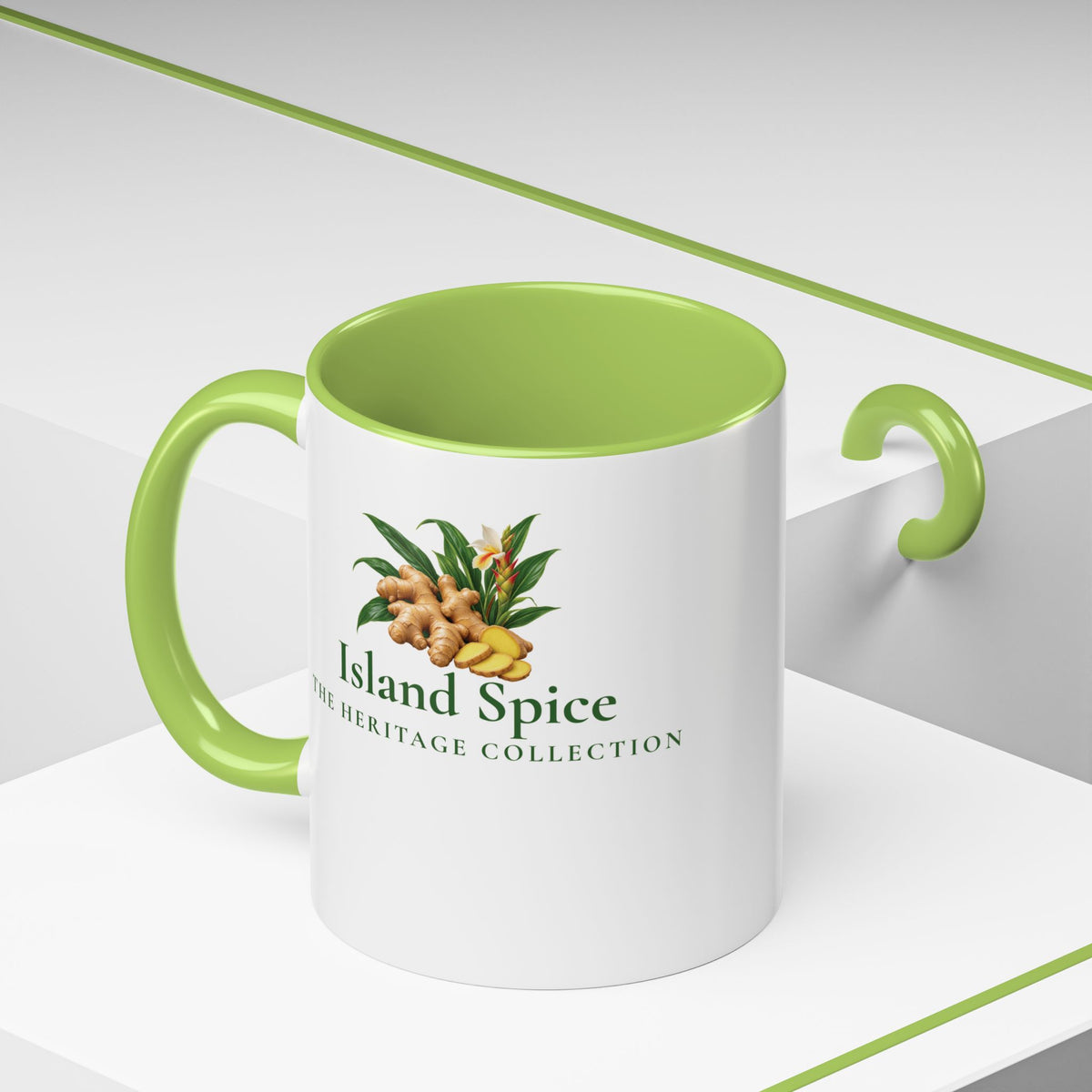 Ginger Botanical Accent Mug