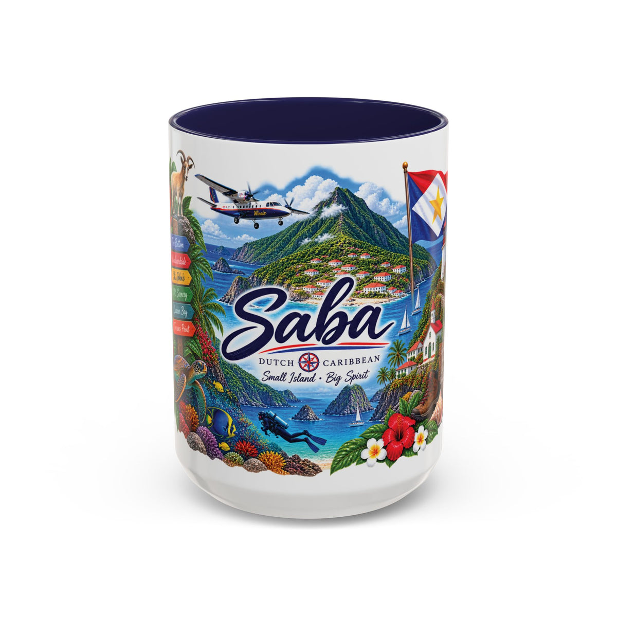 Saba Island Mug