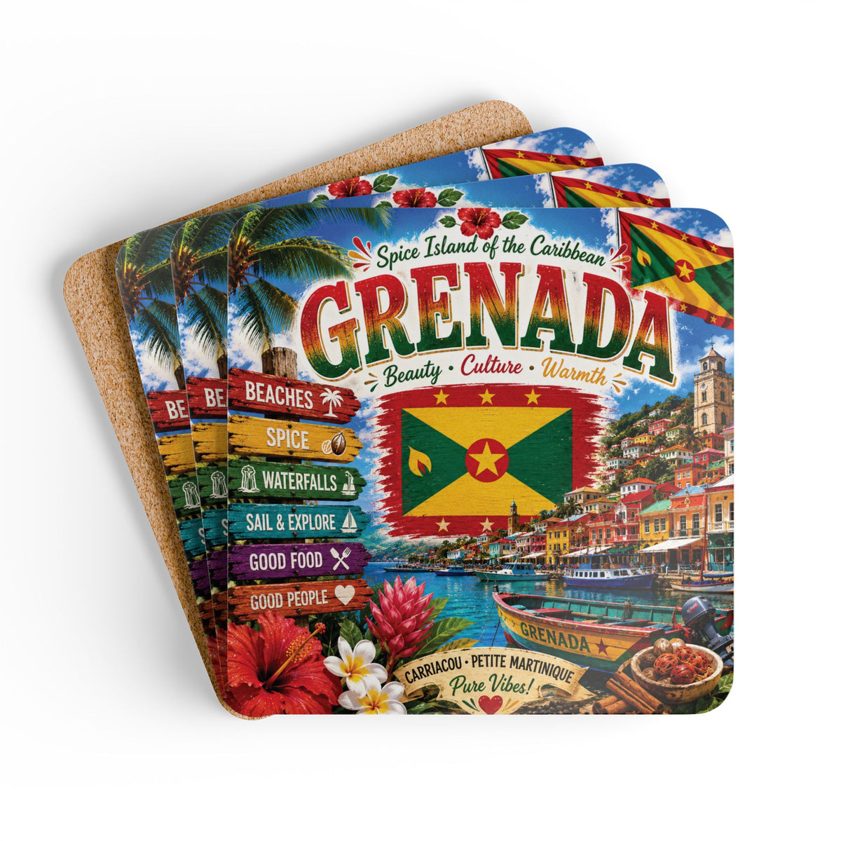 Grenada Coaster Set