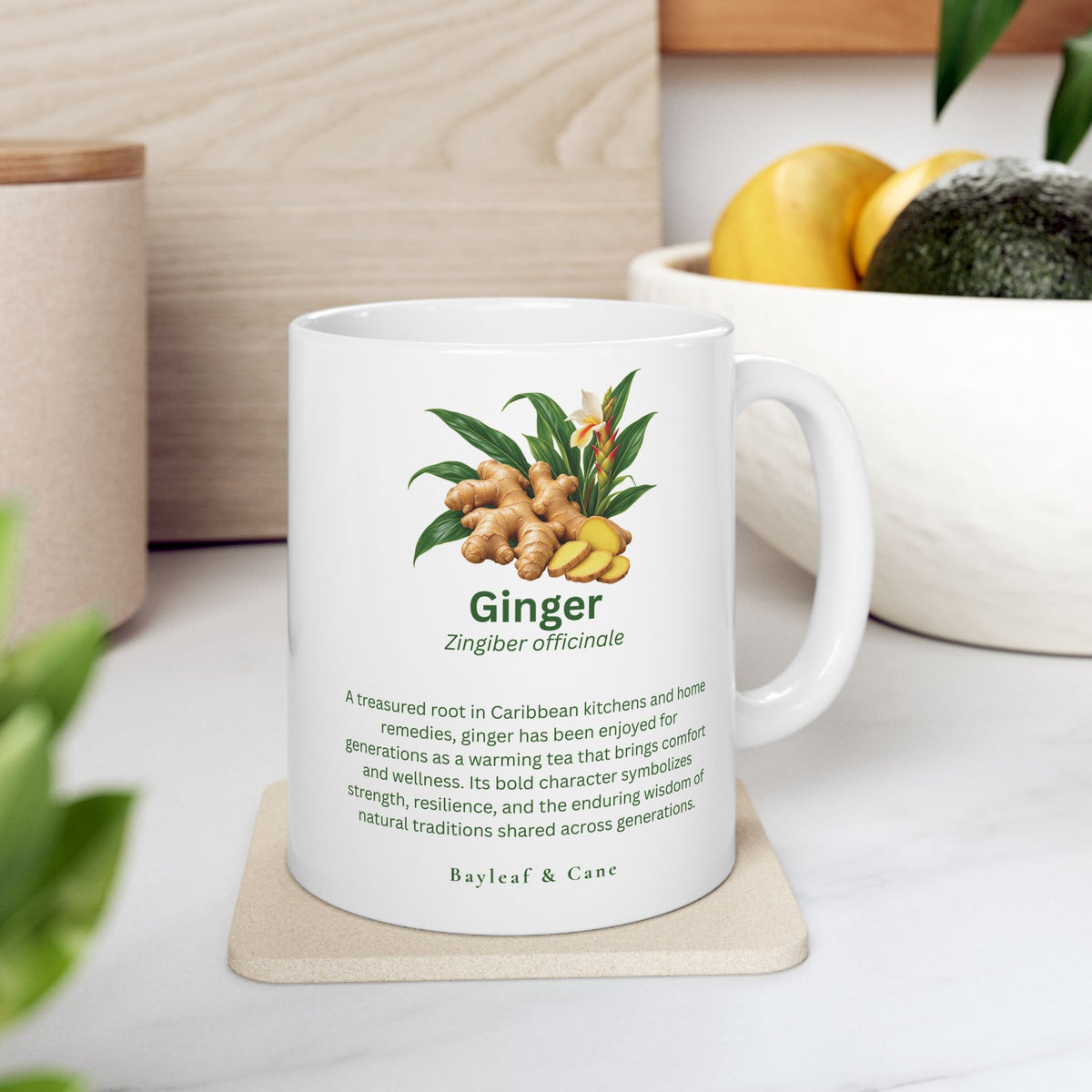 Ginger Botanical Mug