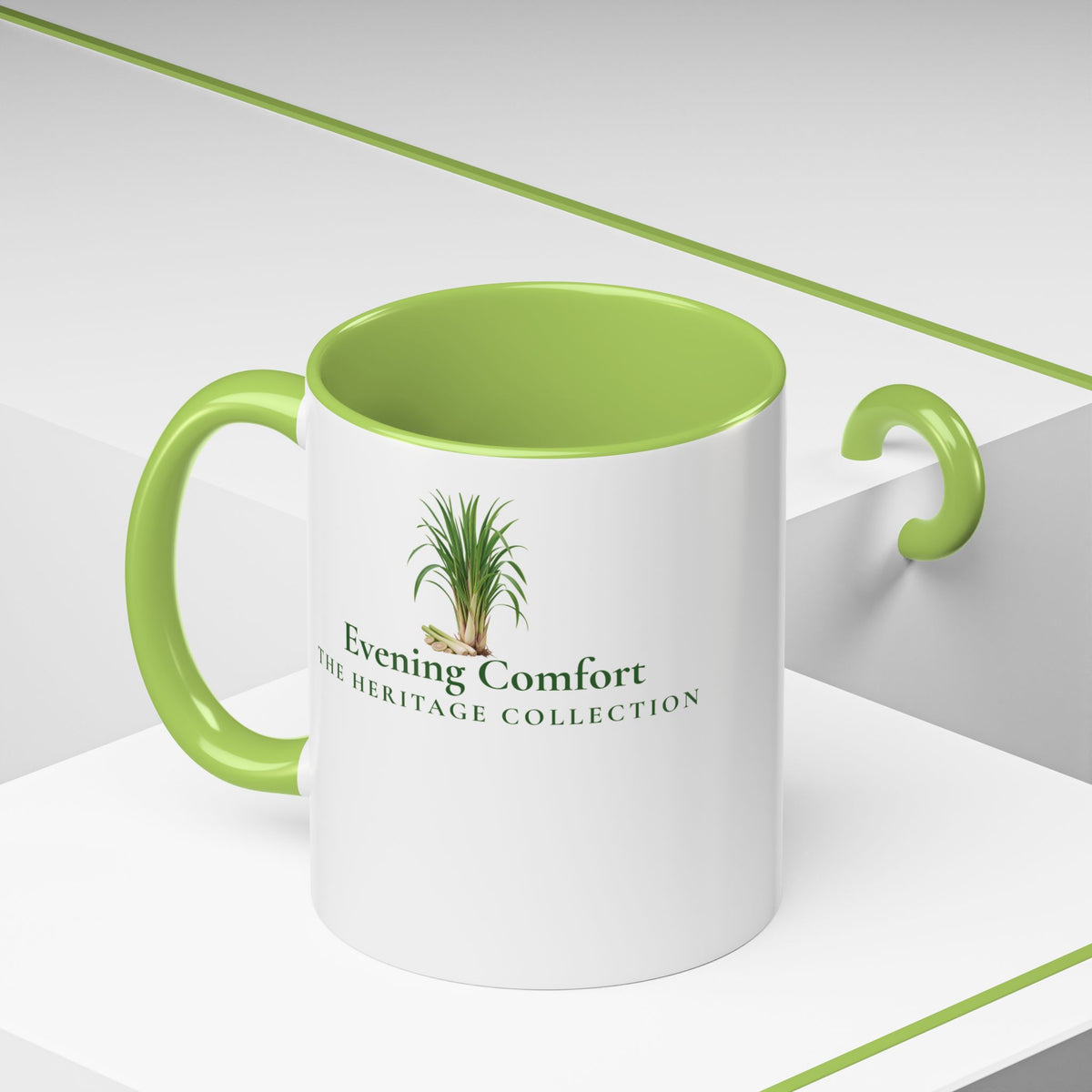 Lemongrass Botanical Accent Mug
