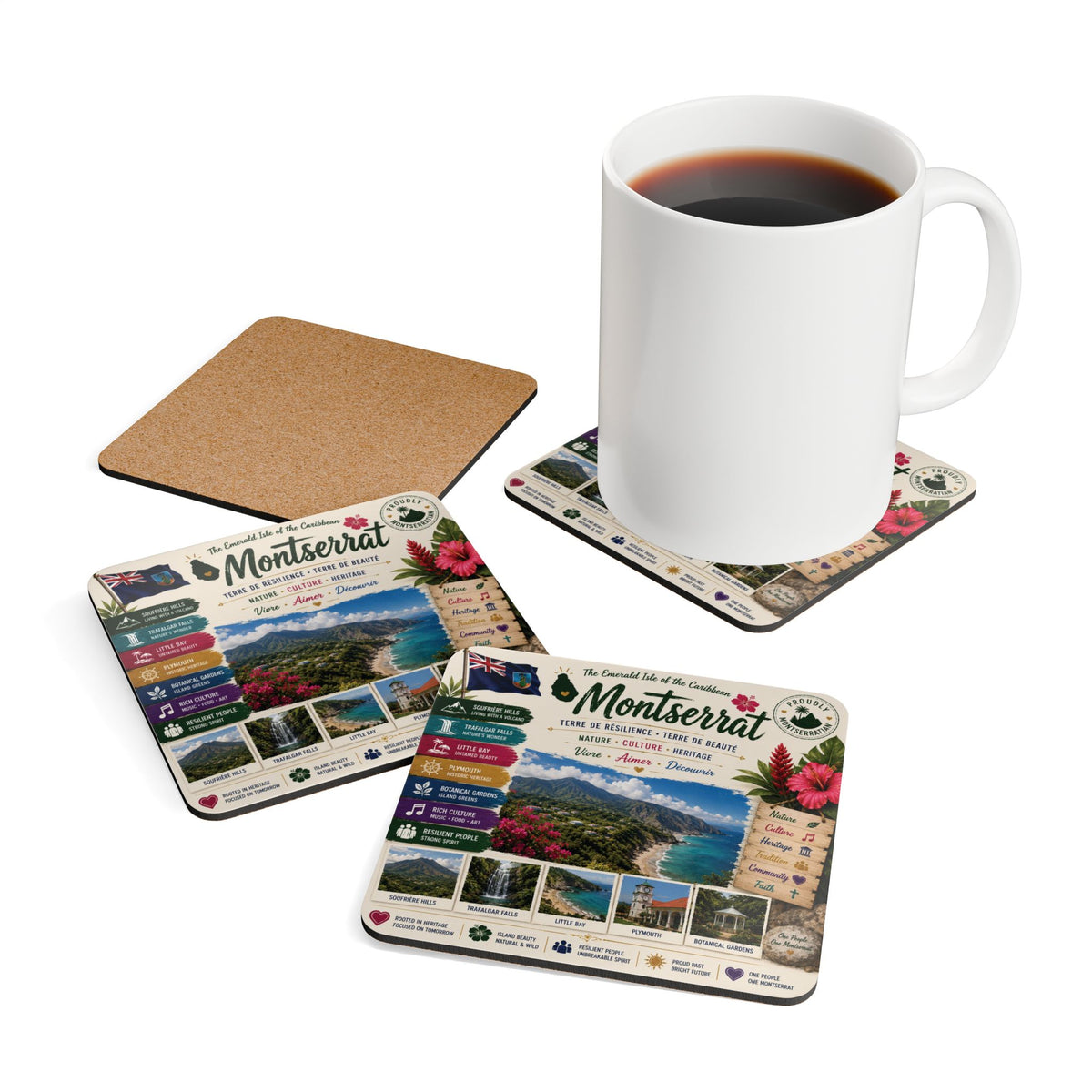 Montserrat Coaster Set