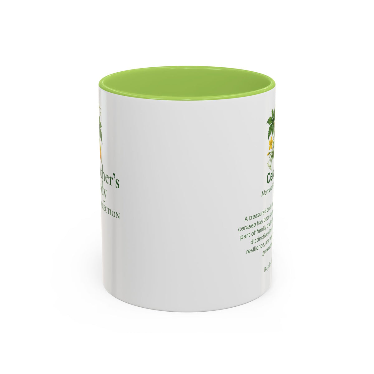 Cerasee Botanical Accent Mug