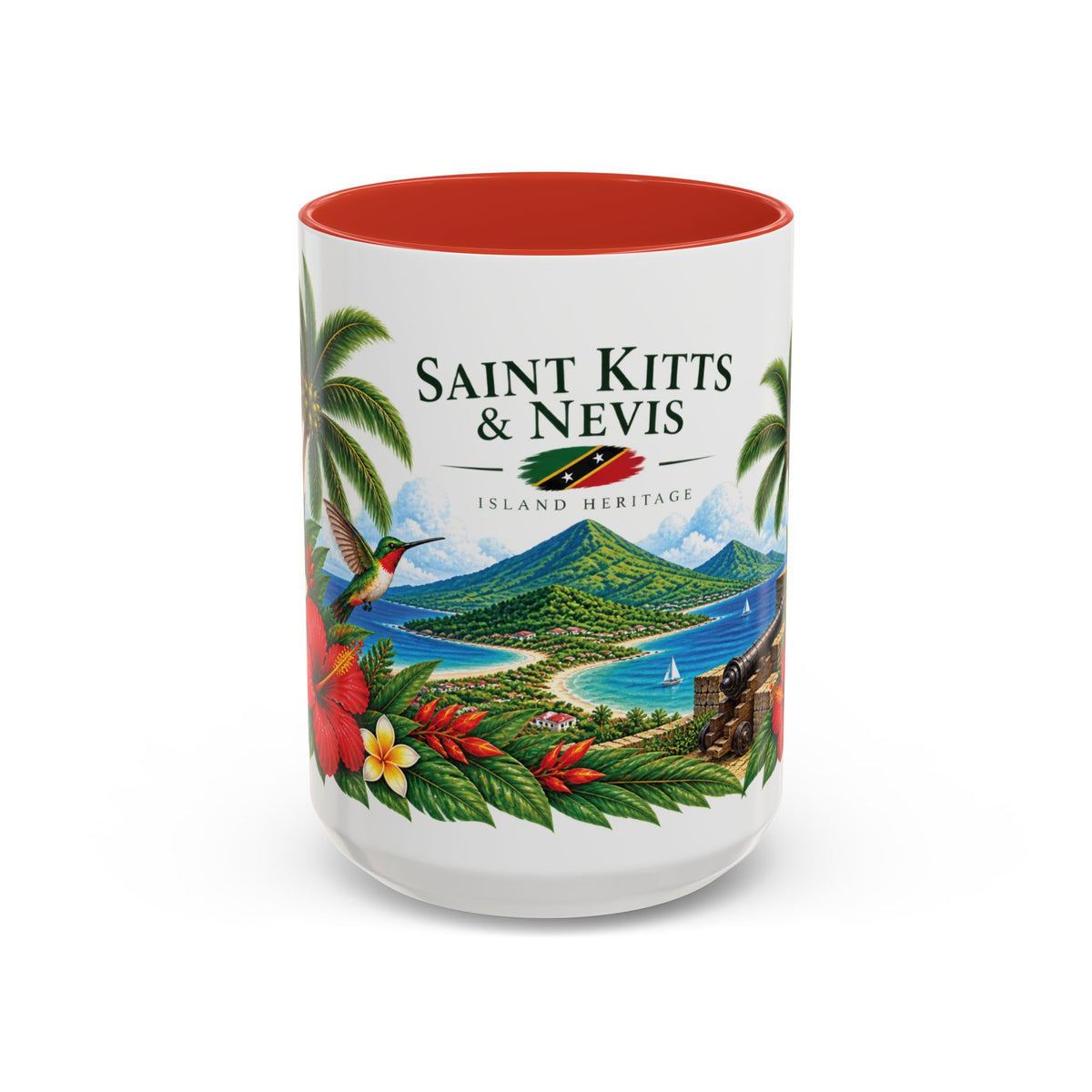 St Kitts & Nevis Island Mug