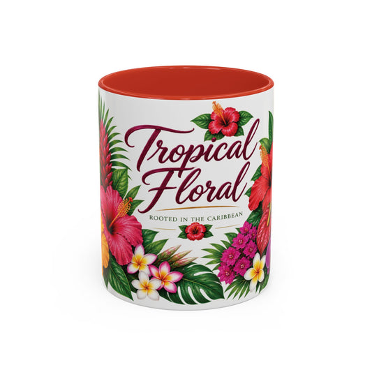 Caribbean Floral Mug