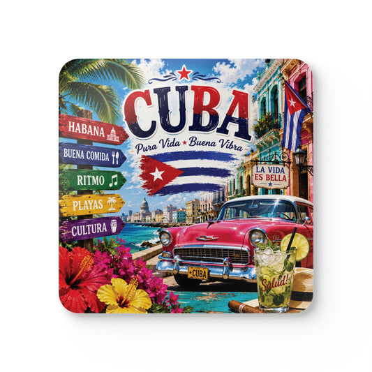Cuba Coaster Set
