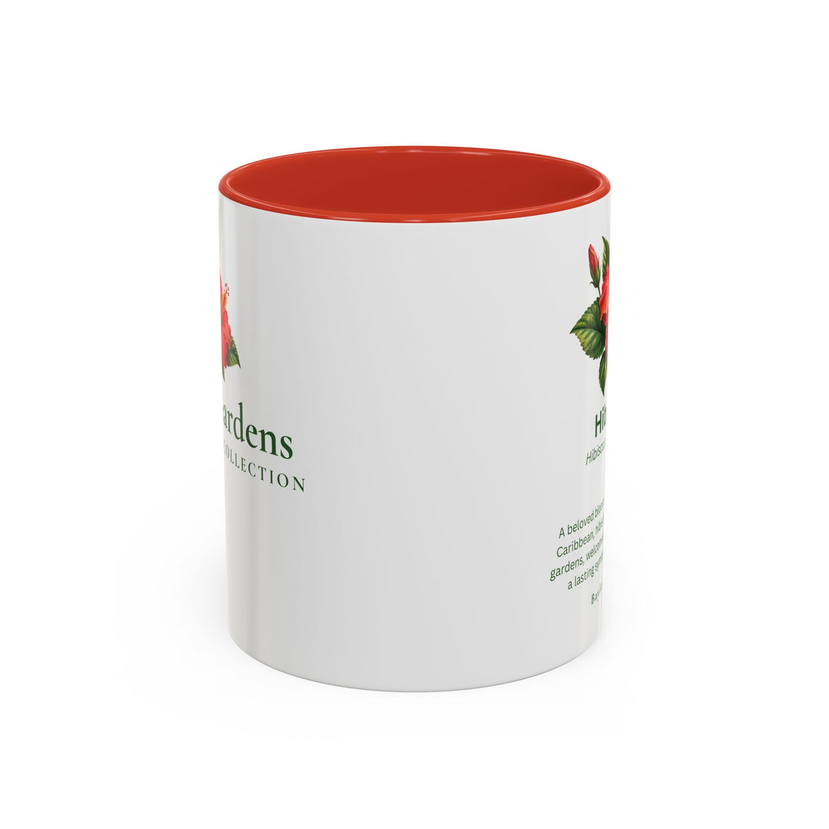 Hibiscus Botanical Accent Mug