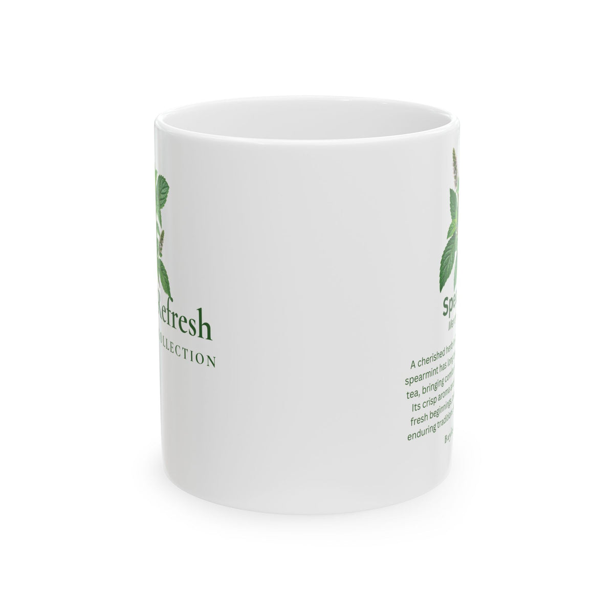 Spearmint Botanical Mug