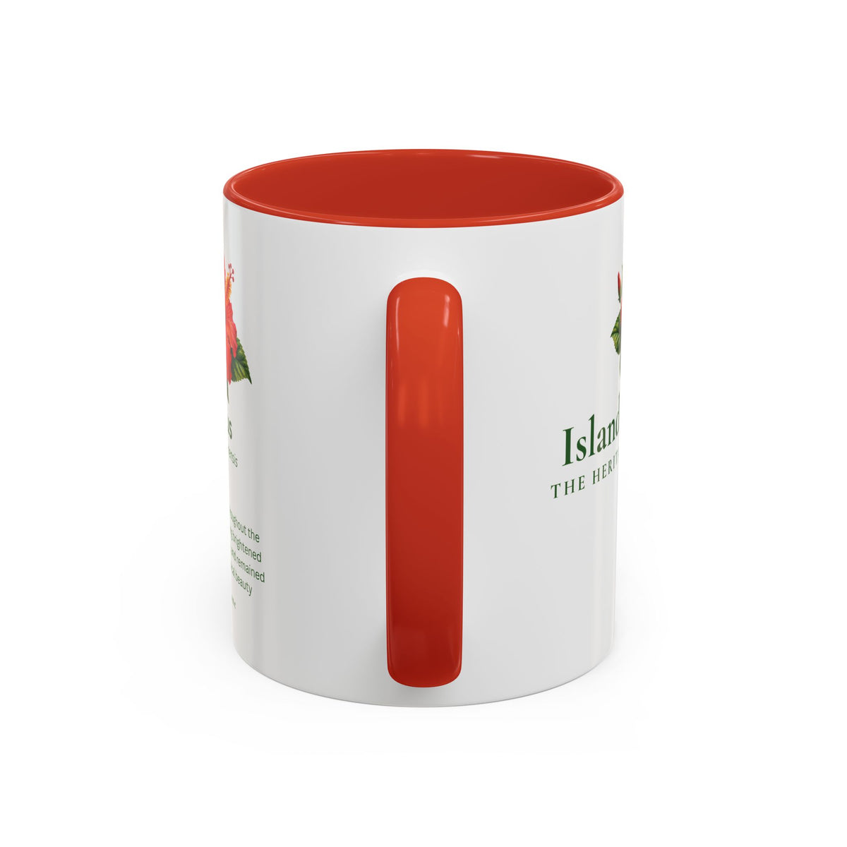 Hibiscus Botanical Accent Mug