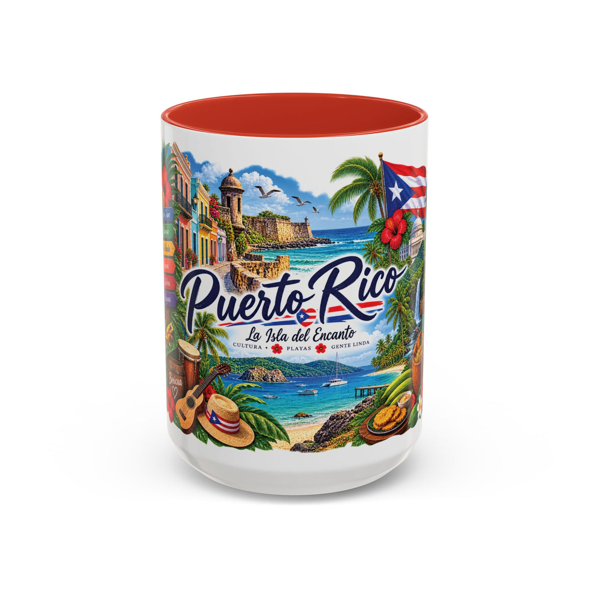 Puerto Rico Island Mug