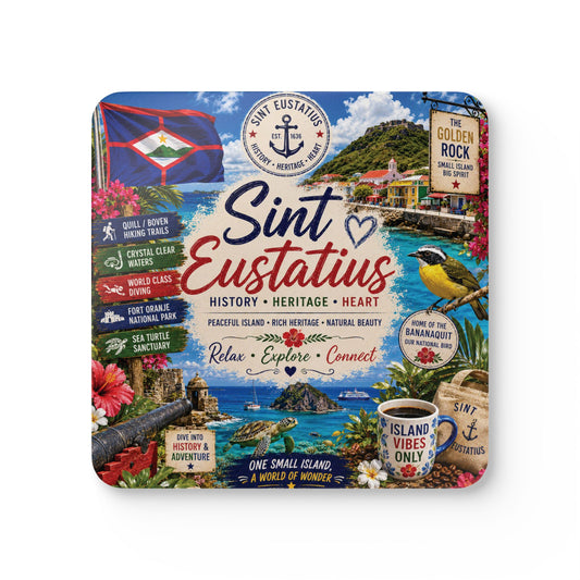 Sint Eustatius Coaster Set
