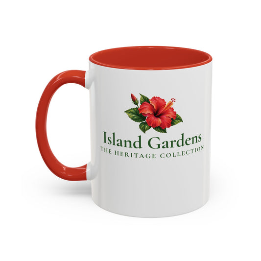 Hibiscus Botanical Accent Mug