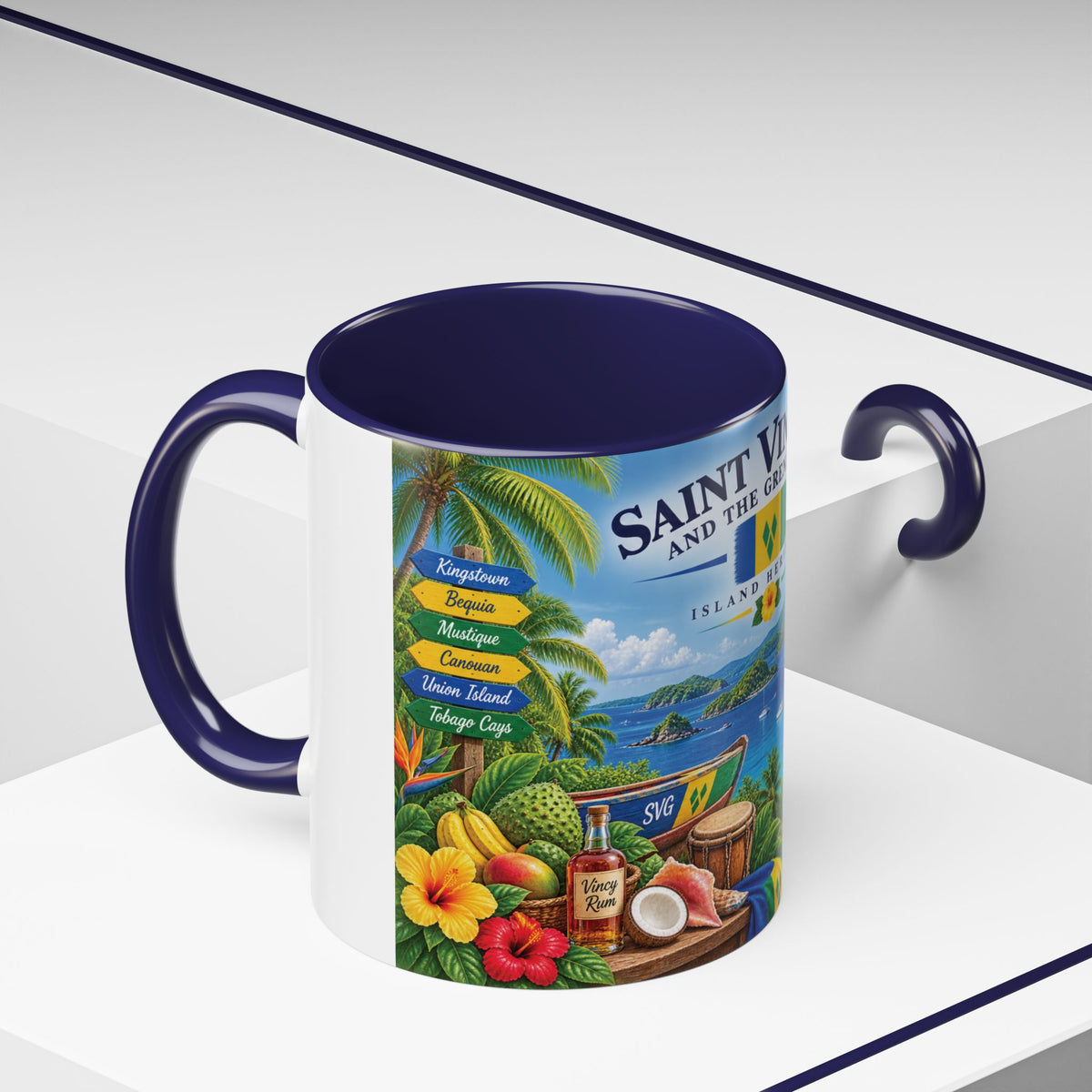 Saint Vincent & The Grenadines Island Mug