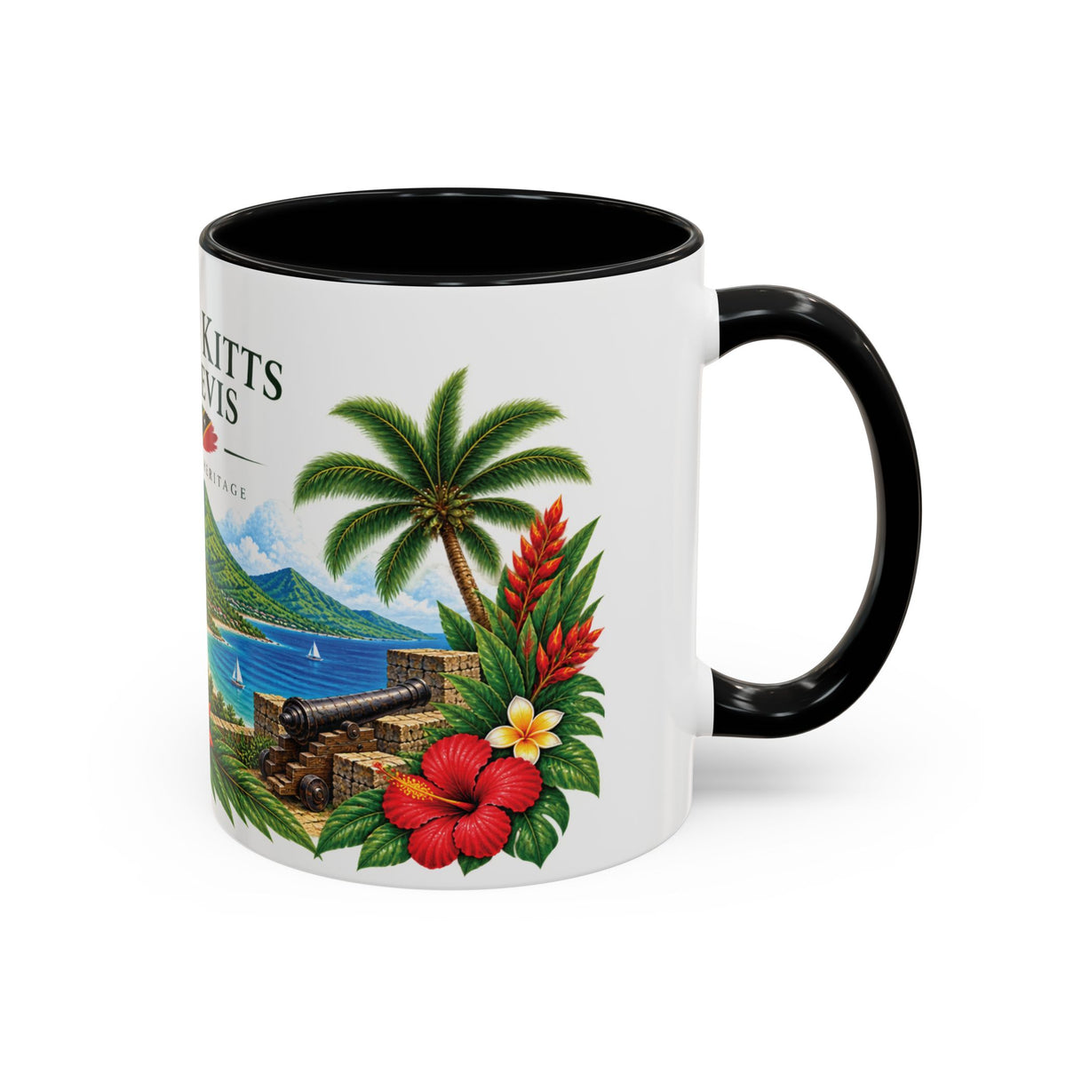 St Kitts & Nevis Island Mug