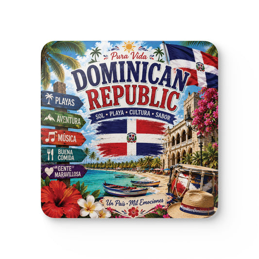 Dominican Republic Coaster Set