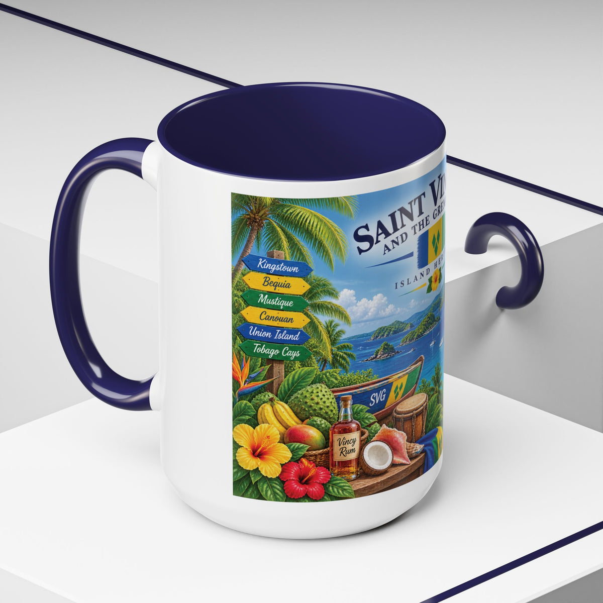 Saint Vincent & The Grenadines Island Mug