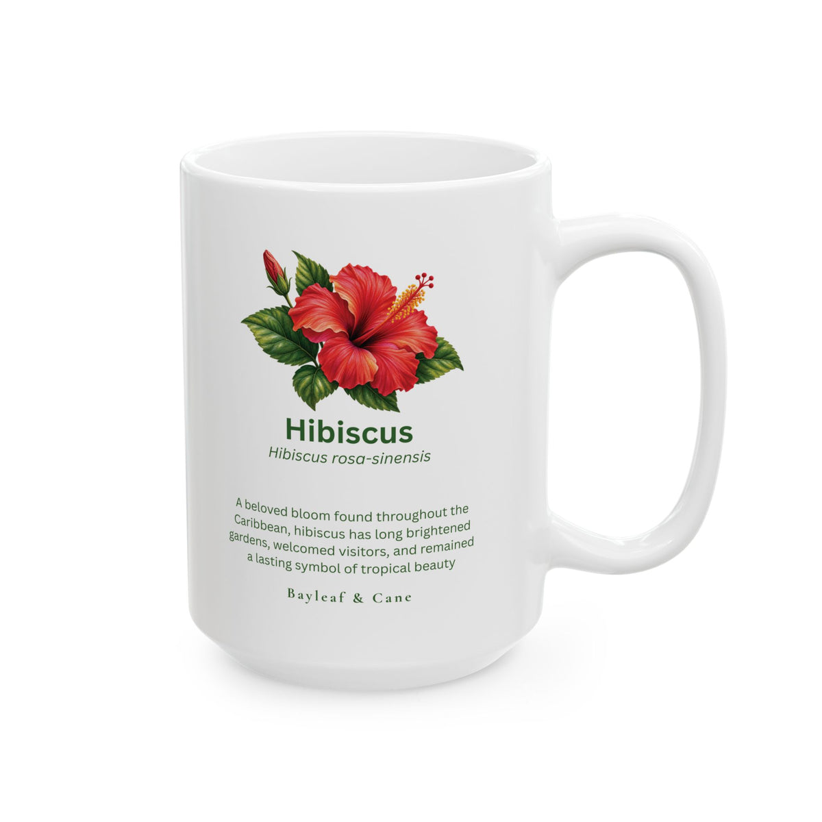 Hibiscus Botanical Mug