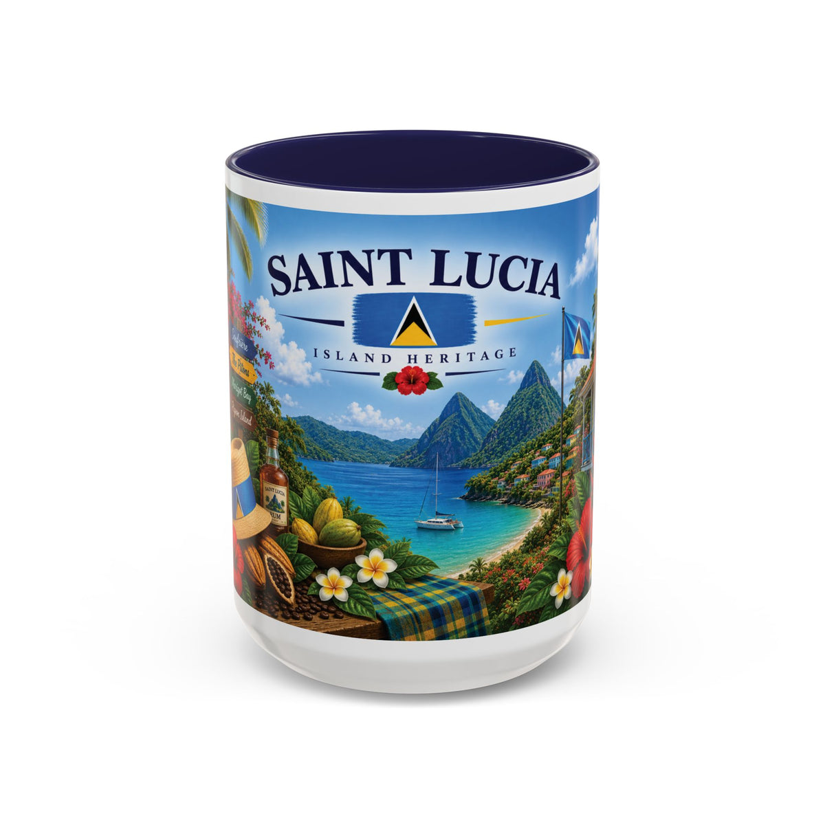 Saint Lucia Island Mug