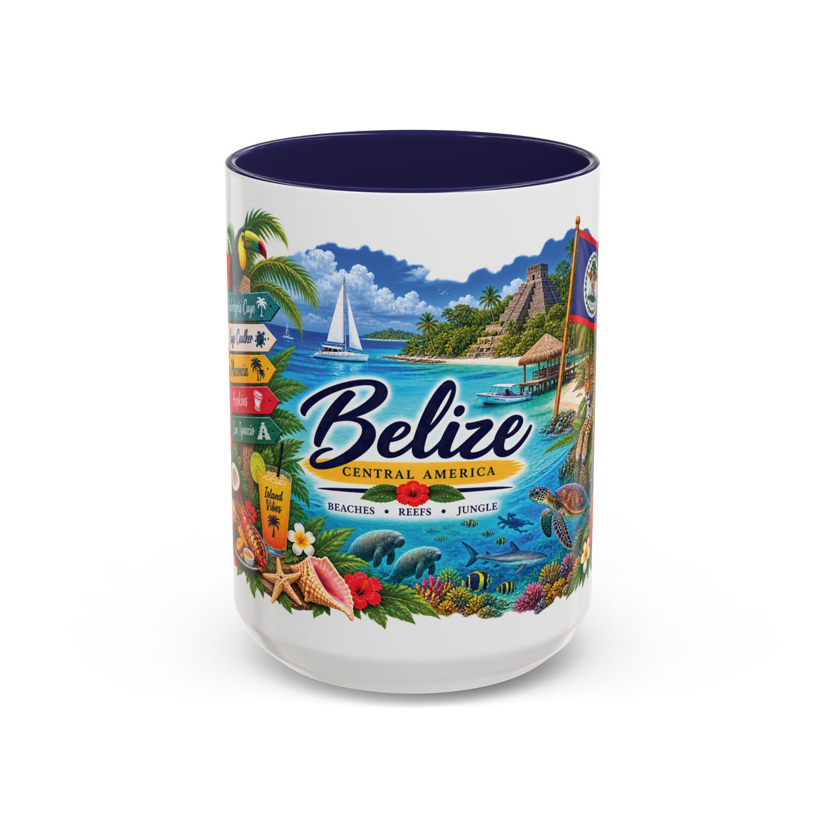Belize Island Mug