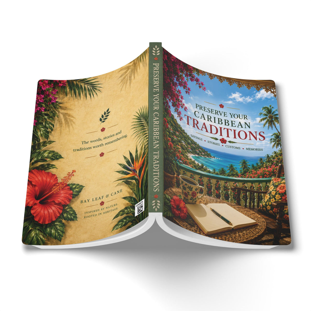 Preserve Your Caribbean Traditions Softcover Journal / Notebook – 200 Pages