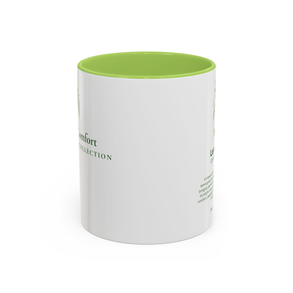 Lemongrass Botanical Accent Mug