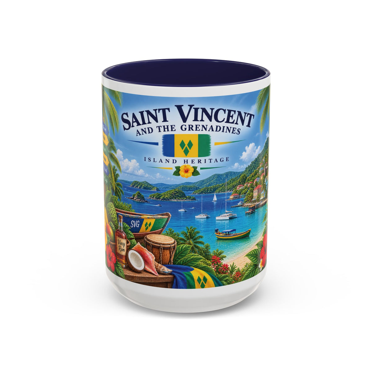 Saint Vincent & The Grenadines Island Mug