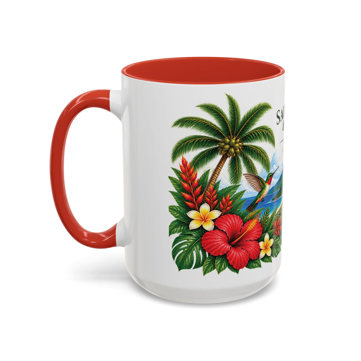 St Kitts & Nevis Island Mug