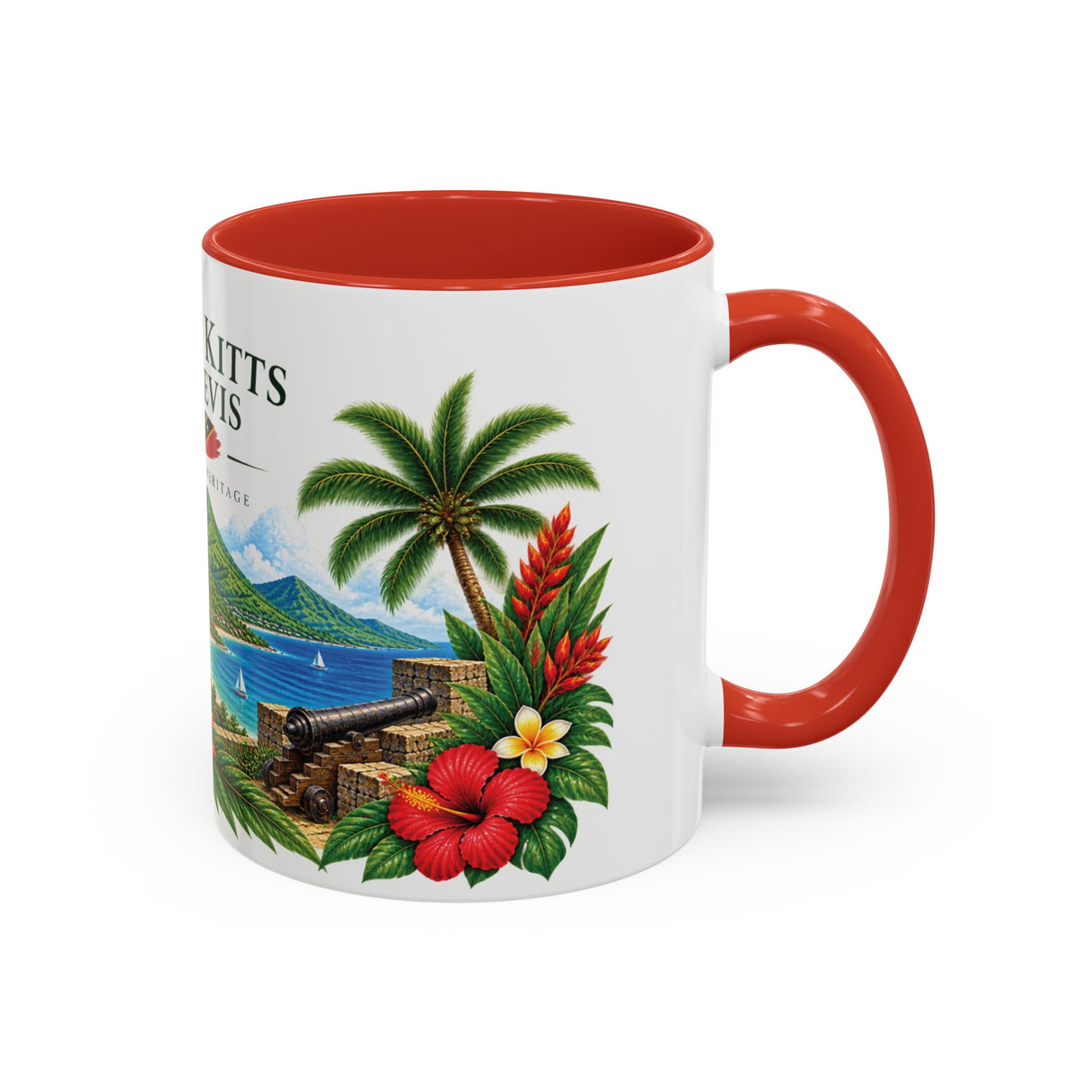 St Kitts & Nevis Island Mug
