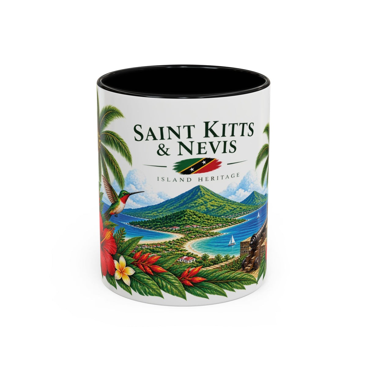 St Kitts & Nevis Island Mug