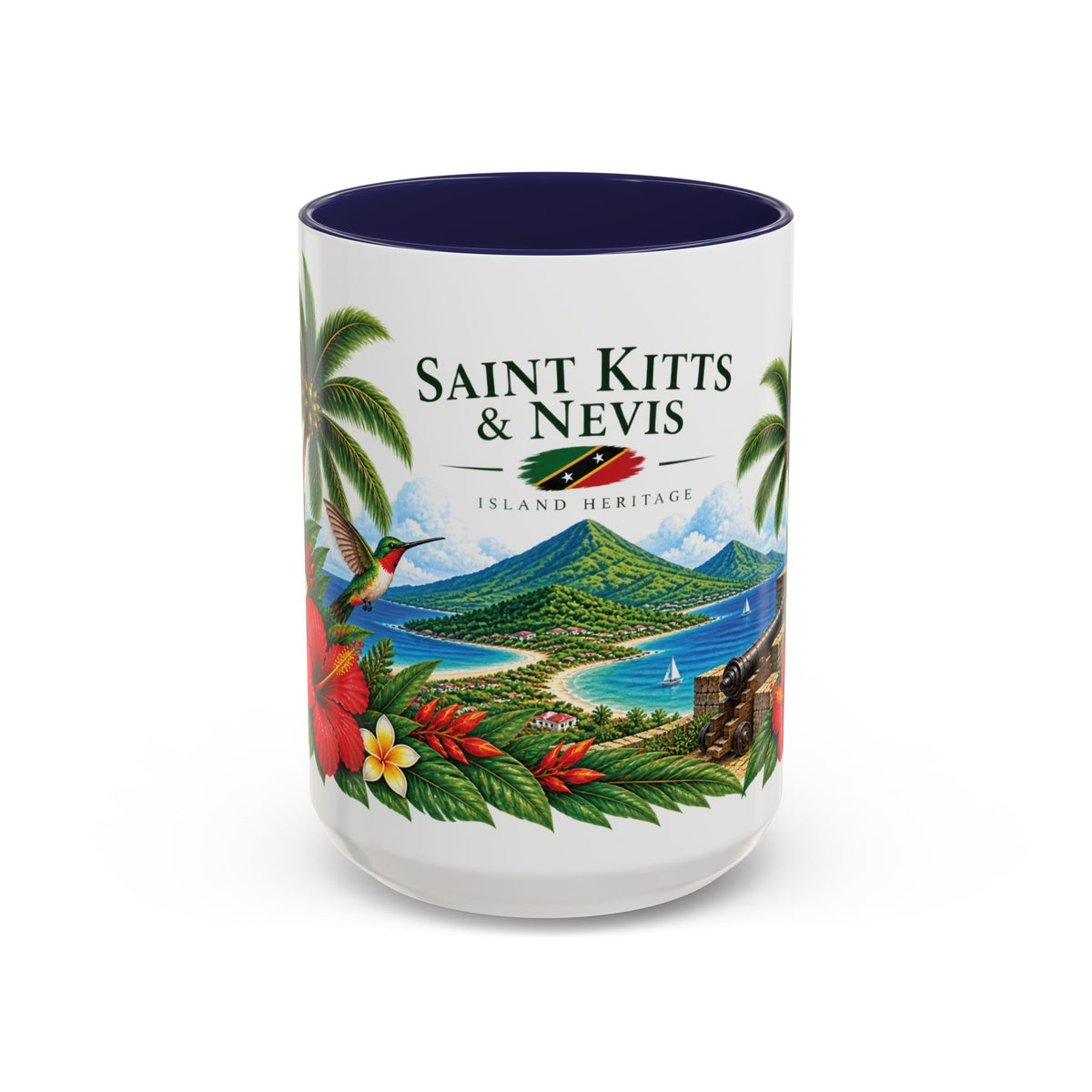 St Kitts & Nevis Island Mug